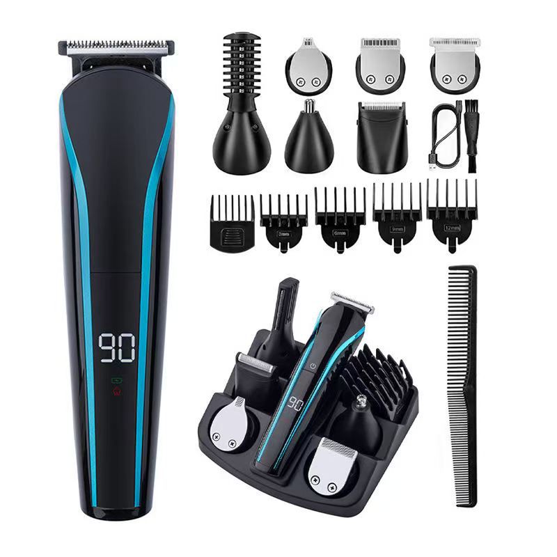 Aparat de Tuns Profesional NORIOS™ GroomTech Pro 11-în-1 – Precizie pentru Barbă, Păr și Corp